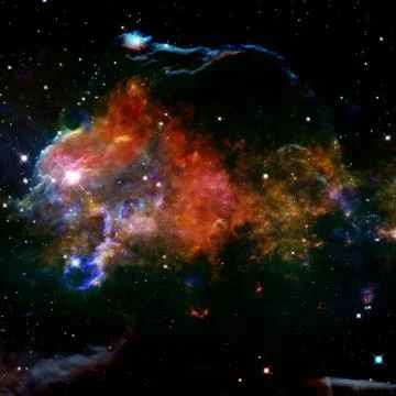 Nebula in outer space. Elements of this image furnished by NASA Stock Photos