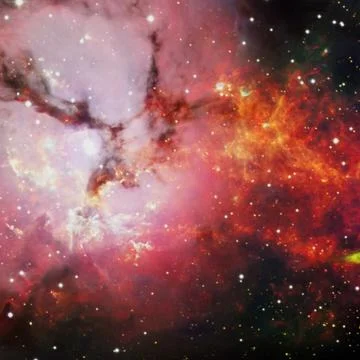 Nebula in outer space. Elements of this image furnished by NASA Stockfoto's