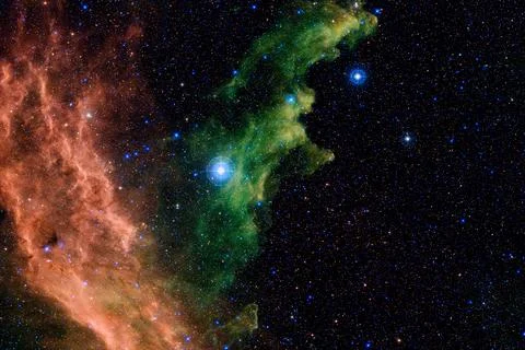 Nebula in outer space. Elements of this image furnished by NASA Fotos Stock