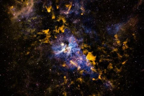 Nebula in outer space. Elements of this image furnished by NASA Fotos Stock