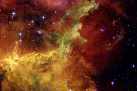 Nebula in outer space. Elements of this image furnished by NASA Fotos Stock