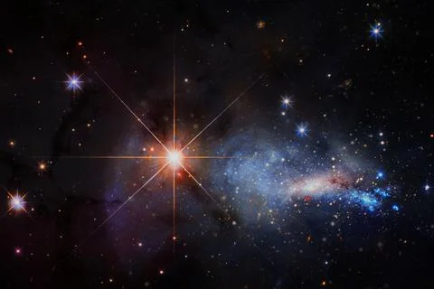 Nebula in outer space. Elements of this image furnished by NASA Stockfoto's