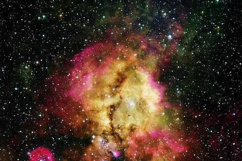 Nebula in outer space. Elements of this image furnished by NASA Fotos Stock