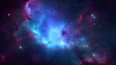 Nebula in outer space Video stock 251778960