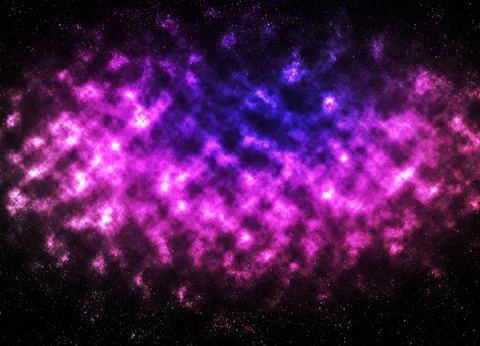 Nebula outer space Stock Illustration