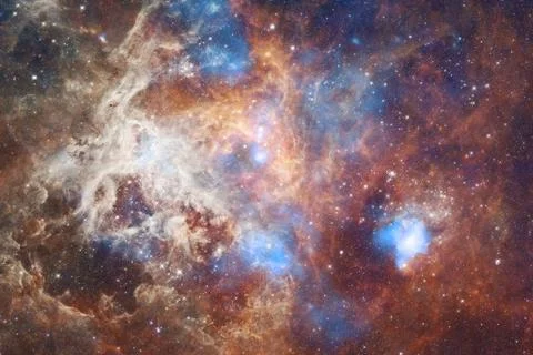 Nebula. Outer space image that is suitable for wallpaper. Stock Photos