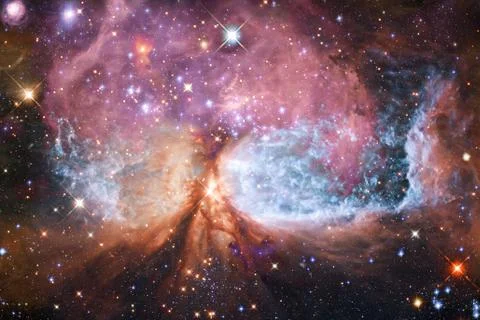 Nebula. Outer space image that is suitable for wallpaper. Foto stock