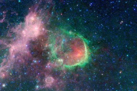Nebula. Outer space image that is suitable for wallpaper. 写真素材