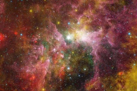 Nebula. Outer space image that is suitable for wallpaper. 库存照片