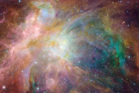 Nebula. Outer space image that is suitable for wallpaper. Stockfoto's