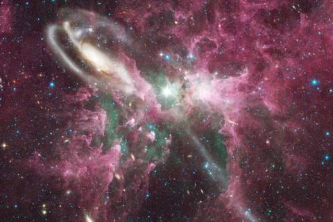 Nebula. Outer space image that is suitable for wallpaper. Foto stock