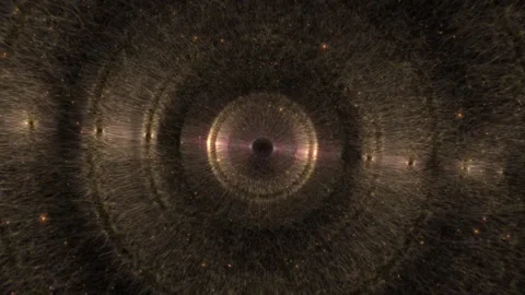 Nebula Particles Circling Animation Background Stock-Footage 275302137
