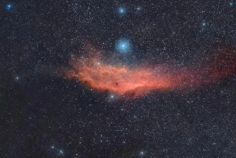 Nebula in Perseus constellation Stock Photos