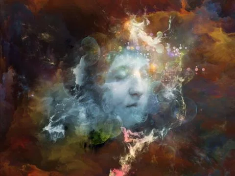 Nebula of Self 스톡 일러스트