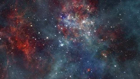 Nebula the site of star formation. Elements of this image furnished by NASA. Stock Photos