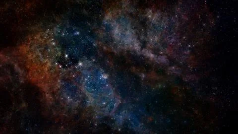Nebula the site of star formation. Elements of this image furnished by NASA. 스톡 사진