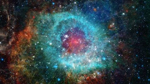 Nebula the site of star formation. Elements of this image furnished by NASA. Foto stock