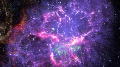 Nebula the site of star formation. Elements of this image furnished by NASA. 스톡 사진