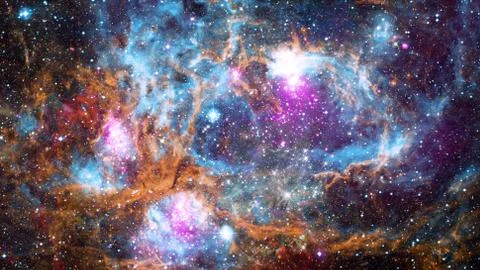 Nebula the site of star formation. Elements of this image furnished by NASA. 스톡 사진