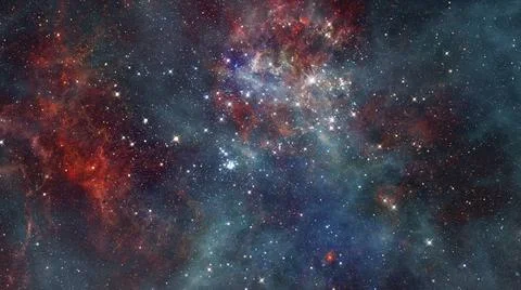 Nebula the site of star formation. Elements of this image furnished by NAS... Stock Photos