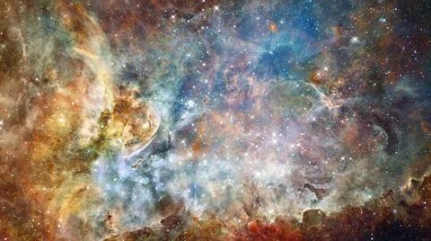Nebula the site of star formation. Elements of this image furnished by NAS... Foto stock