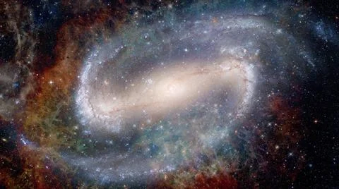 Nebula the site of star formation. Elements of this image furnished by NAS... Stock Photos