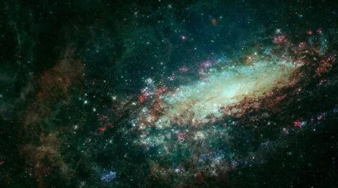 Nebula the site of star formation. Elements of this image furnished by NAS... Stock Photos