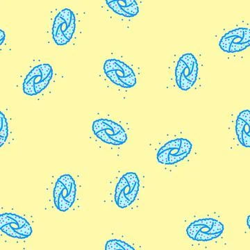 Nebula space exploration vector seamless pattern Stock Illustration