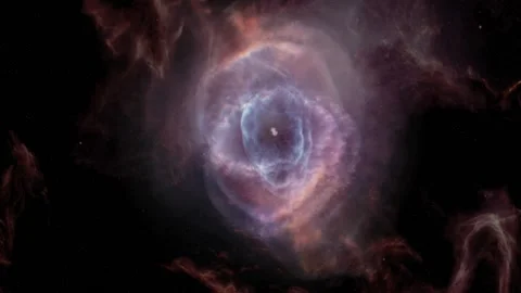 Nebula in Space Stock Footage 166460986