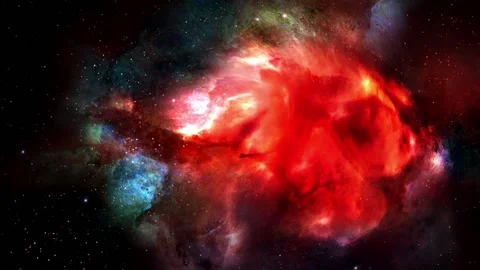 Nebula in Space Video stock 166461016