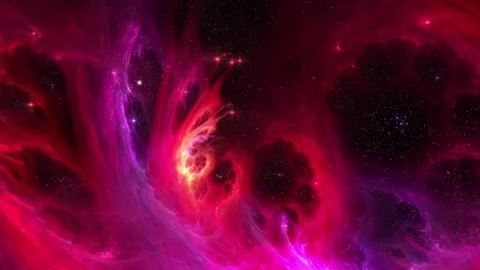 Nebula in Space Video stock 166461051