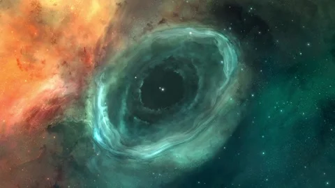 Nebula in Space Video stock 166461052