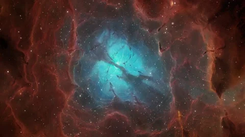 Nebula in Space Video stock 166461076