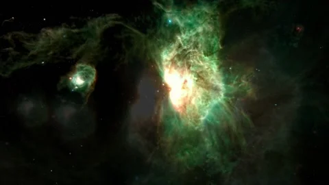 Nebula in Space Video stock 166461125
