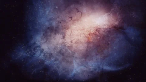 Nebula Space Loop Stock Footage 261149353