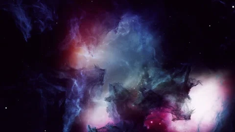 Nebula Space Loop Video stock 274326182