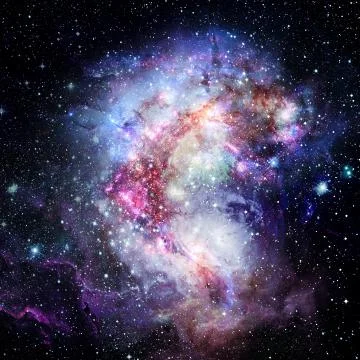 Nebula in space. Stock Photos