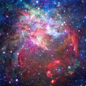 Nebula in space. Stock Photos
