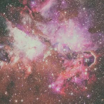 Nebula in space. Stock Photos