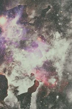 Nebula in space. Stock Photos