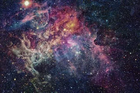 Nebula in space. Stock Photos