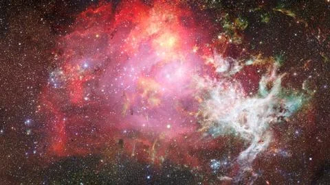 Nebula in space. Stock Photos