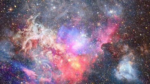 Nebula in space. Stock Photos