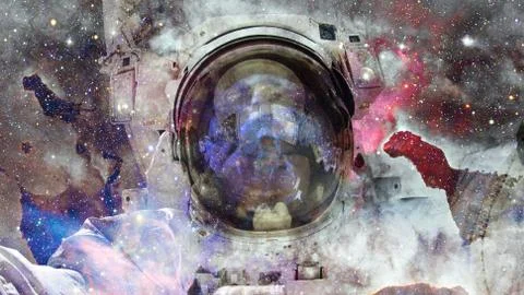 Nebula in space. Foto stock