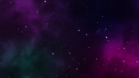 Nebula space starry sky background. Seamless looping Stockbeeldmateriaal 263009388