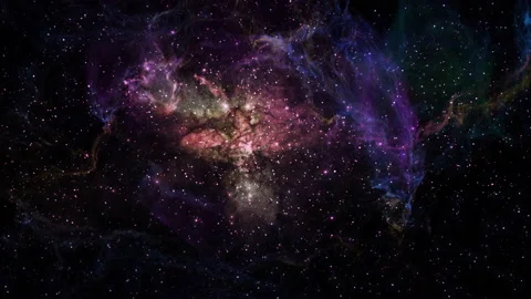 Nebula with Star Loop Stock Footage 183301212