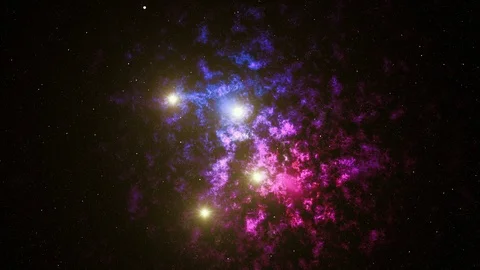 Nebula Stars Stock Footage 117193808