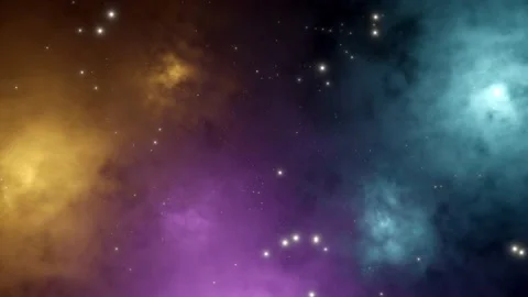 Nebula Stars Galaxy Loop Stock Footage 200858996