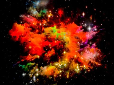 Nebula Texture Illustration