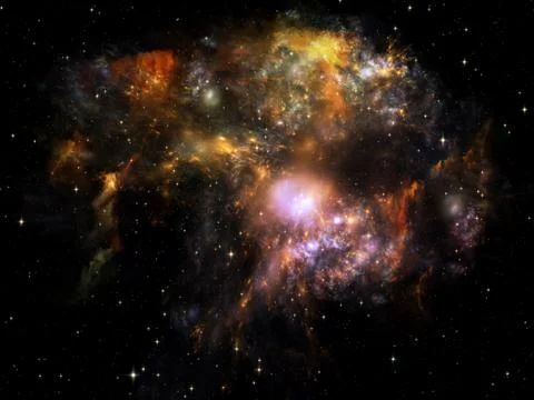 Nebula Texture Illustration